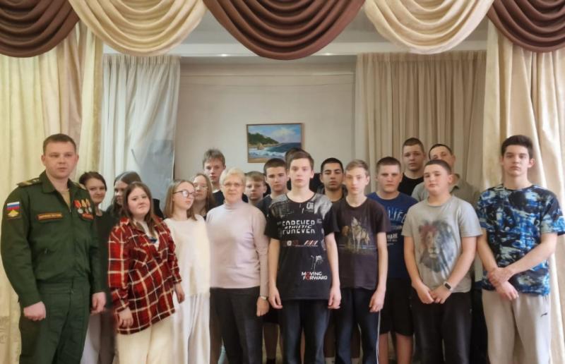 Гость из военной академии связи имени Маршала Советского Союза С.М. Буденного