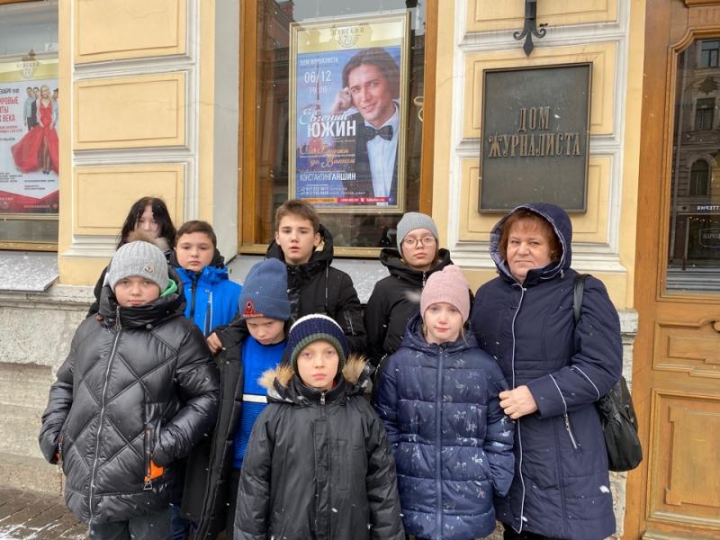Поездка на спектакль в Санкт-Петербурге