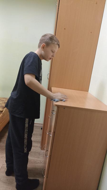 Уборка в группе