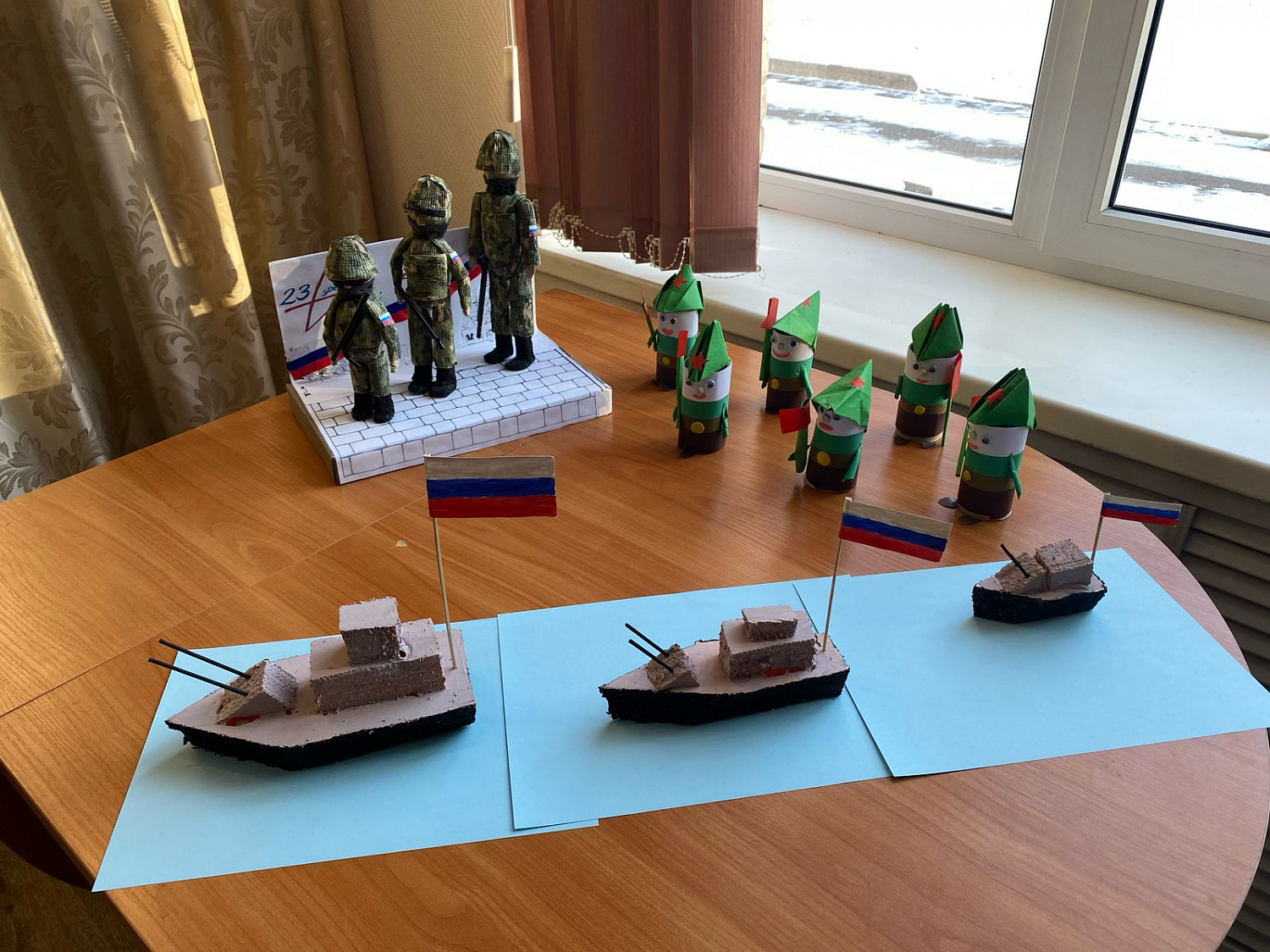 Подготовка к Дню защитника Отечества